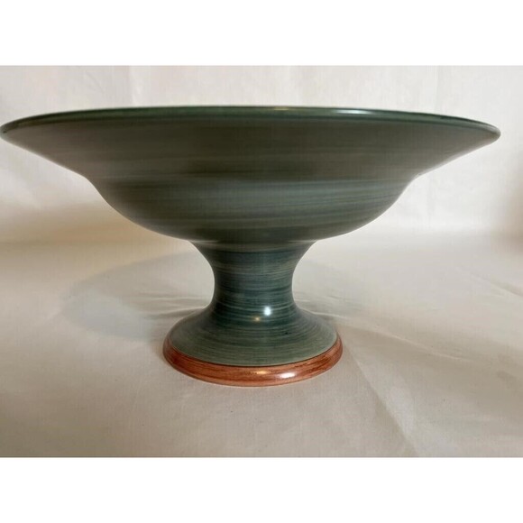 Lenox WINTER GREETINGS EVERYDAY 13" Pedestal Centerpiece Bowl Compote Cardinal - Picture 6 of 8